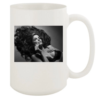 Stephanie Seymour 15oz White Mug