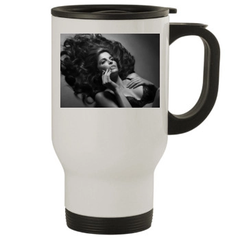 Stephanie Seymour Stainless Steel Travel Mug