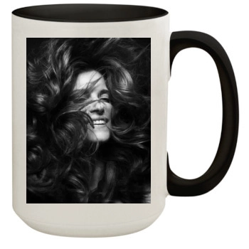 Stephanie Seymour 15oz Colored Inner & Handle Mug