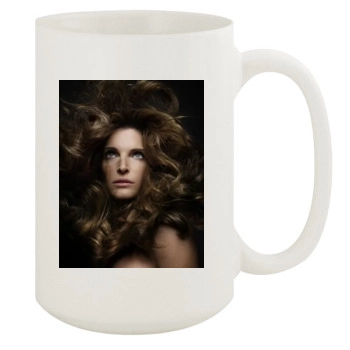 Stephanie Seymour 15oz White Mug