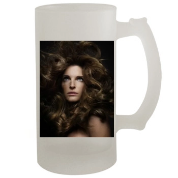 Stephanie Seymour 16oz Frosted Beer Stein