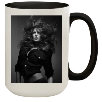 Stephanie Seymour 15oz Colored Inner & Handle Mug