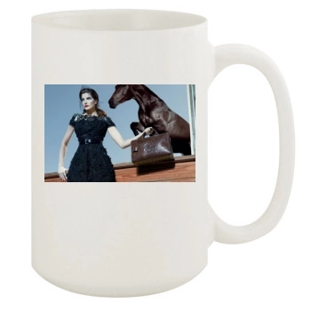 Stephanie Seymour 15oz White Mug