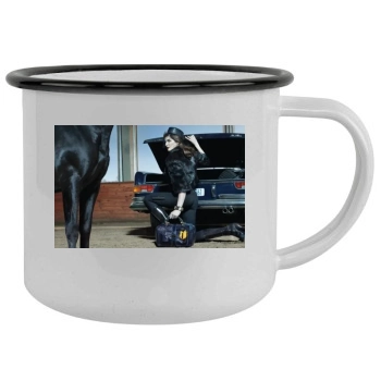 Stephanie Seymour Camping Mug