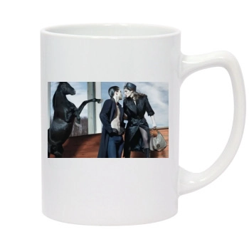 Stephanie Seymour 14oz White Statesman Mug