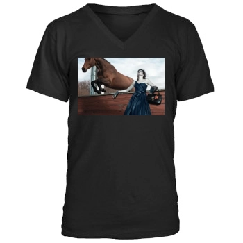 Stephanie Seymour Men's V-Neck T-Shirt