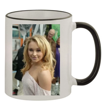 Hayden Panettiere 11oz Colored Rim & Handle Mug