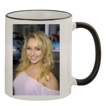 Hayden Panettiere 11oz Colored Rim & Handle Mug