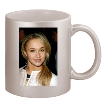 Hayden Panettiere 11oz Metallic Silver Mug