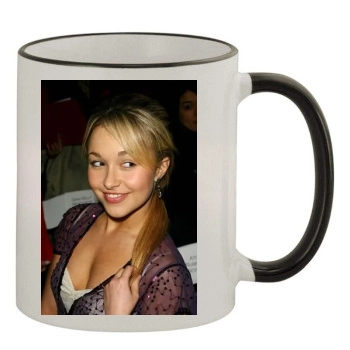 Hayden Panettiere 11oz Colored Rim & Handle Mug