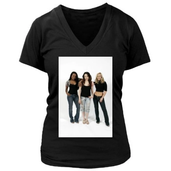 Sugababes Women's Deep V-Neck TShirt