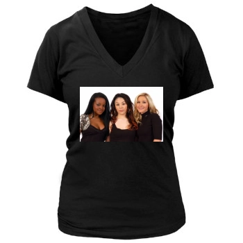 Sugababes Women's Deep V-Neck TShirt