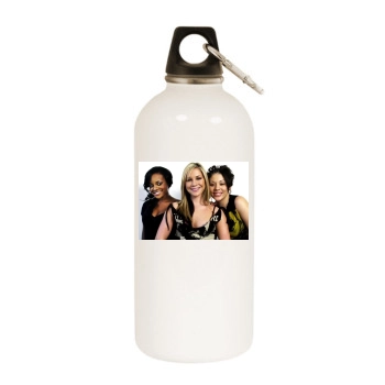 Sugababes White Water Bottle With Carabiner