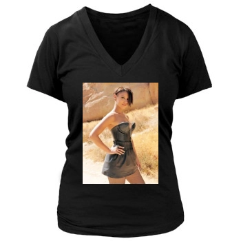 Sugababes Women's Deep V-Neck TShirt