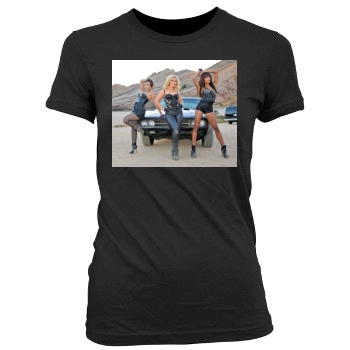 Sugababes Women's Junior Cut Crewneck T-Shirt