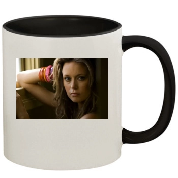 Summer Glau 11oz Colored Inner & Handle Mug