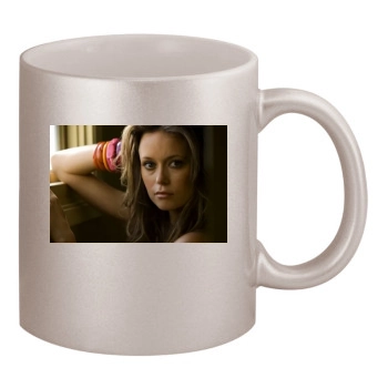 Summer Glau 11oz Metallic Silver Mug