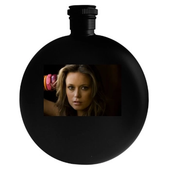 Summer Glau Round Flask