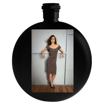 Summer Glau Round Flask