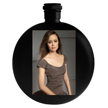 Summer Glau Round Flask