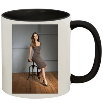 Summer Glau 11oz Colored Inner & Handle Mug