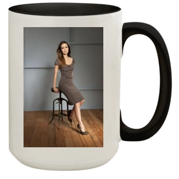 Summer Glau 15oz Colored Inner & Handle Mug