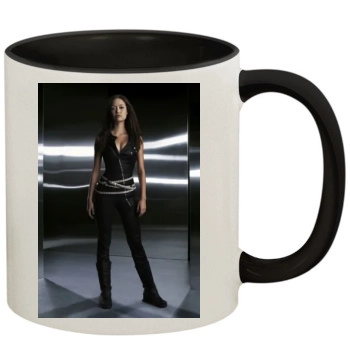 Summer Glau 11oz Colored Inner & Handle Mug