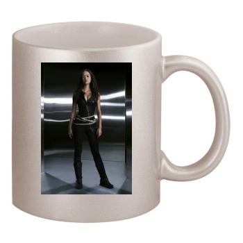 Summer Glau 11oz Metallic Silver Mug