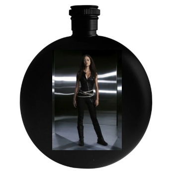 Summer Glau Round Flask