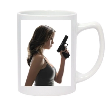 Summer Glau 14oz White Statesman Mug