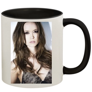 Summer Glau 11oz Colored Inner & Handle Mug