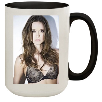 Summer Glau 15oz Colored Inner & Handle Mug