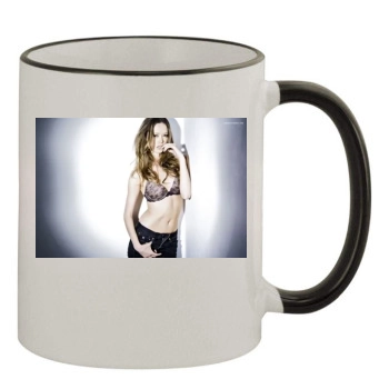 Summer Glau 11oz Colored Rim & Handle Mug