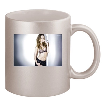 Summer Glau 11oz Metallic Silver Mug