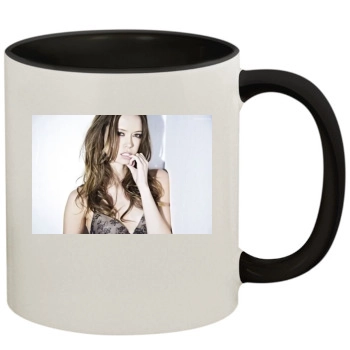 Summer Glau 11oz Colored Inner & Handle Mug