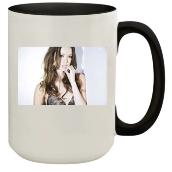 Summer Glau 15oz Colored Inner & Handle Mug