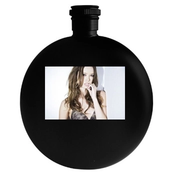 Summer Glau Round Flask