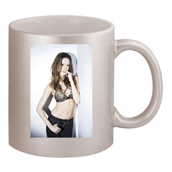 Summer Glau 11oz Metallic Silver Mug