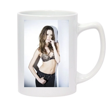 Summer Glau 14oz White Statesman Mug