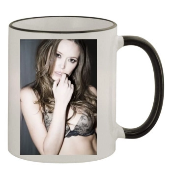 Summer Glau 11oz Colored Rim & Handle Mug