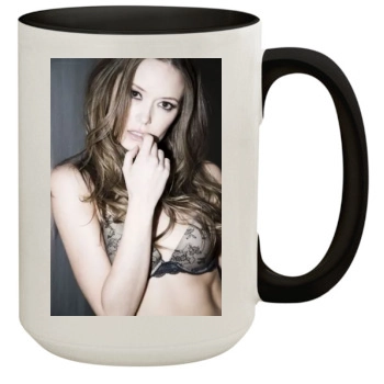 Summer Glau 15oz Colored Inner & Handle Mug