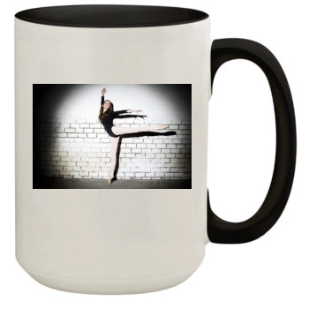 Summer Glau 15oz Colored Inner & Handle Mug