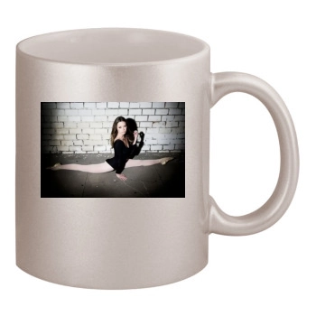 Summer Glau 11oz Metallic Silver Mug