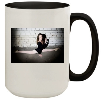 Summer Glau 15oz Colored Inner & Handle Mug