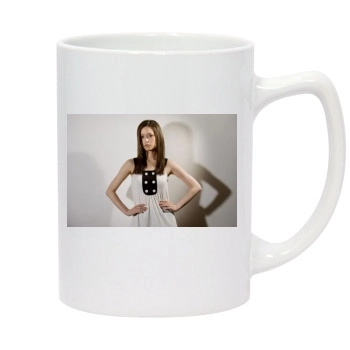 Summer Glau 14oz White Statesman Mug