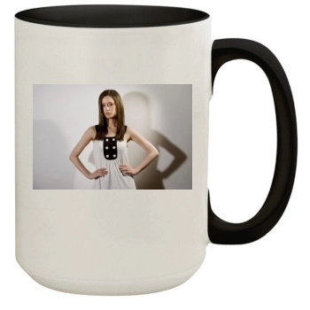 Summer Glau 15oz Colored Inner & Handle Mug