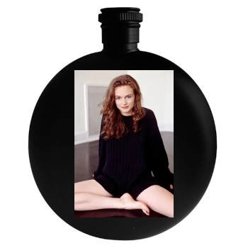 Heather Graham Round Flask