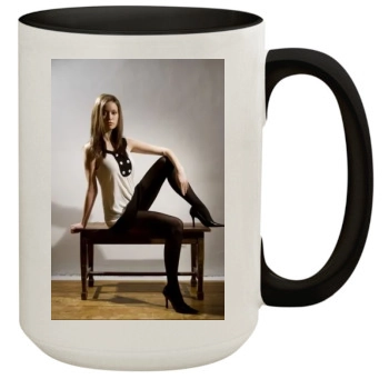 Summer Glau 15oz Colored Inner & Handle Mug