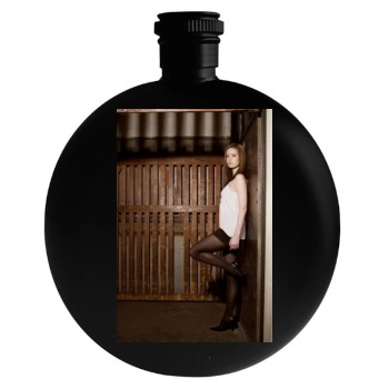 Summer Glau Round Flask