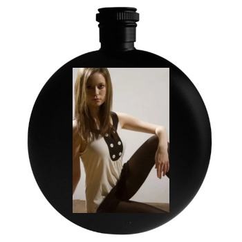 Summer Glau Round Flask